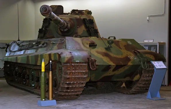Germany, "Royal tiger", "King tiger", "Tiger II", German heavy tank, tank Museum, Panzerkampfwagen VI Ausf. …
