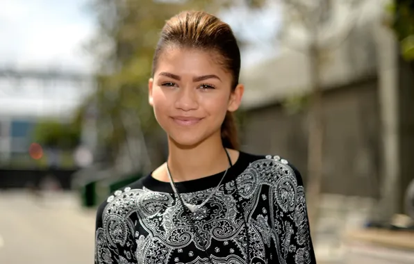 Look, pose, smile, actress, singer, model, dancer, Zendaya Coleman