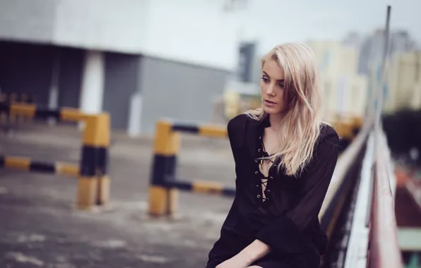 Picture sadness, summer, face, background, hair, blonde, cutie