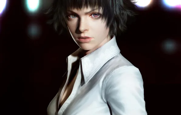 Picture girl, Lady, DMC, Devil May Cry, Lady