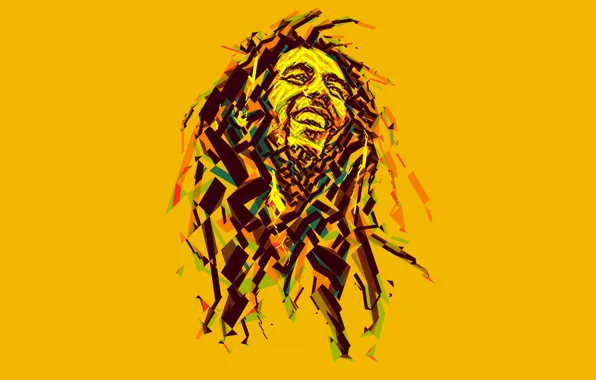 Music, Bob Marley, Bob Marley, reggae, low poly