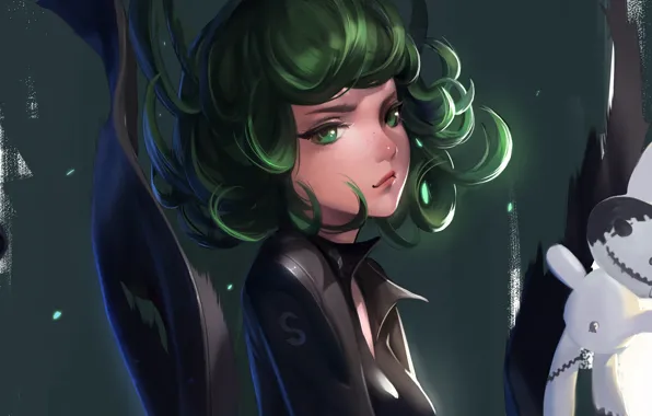 Girl, art, One Punch Man