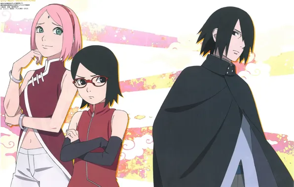 Sarada Uchiha  Naruto and sasuke wallpaper, Uchiha, Anime