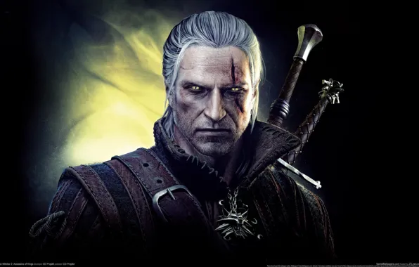 Look, the Witcher, the witcher 2, assassins of kings