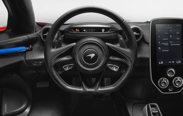 McLaren, the wheel, salon, 2018, Senna