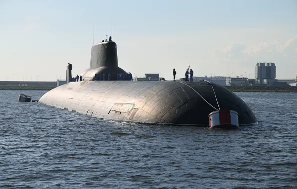 Submarine, Dmitry Donskoy, the nuclear-powered ship