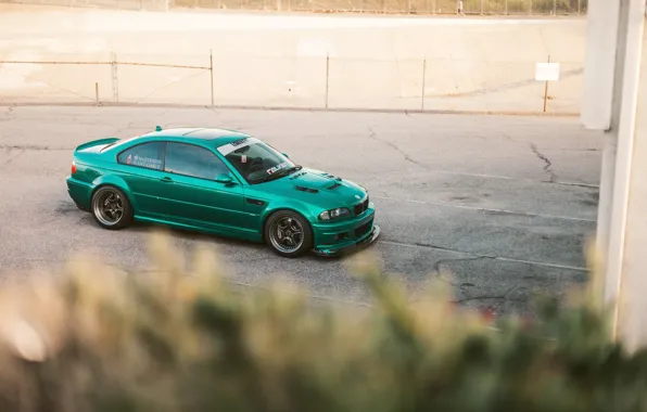 Green, E46, Wheels, M3