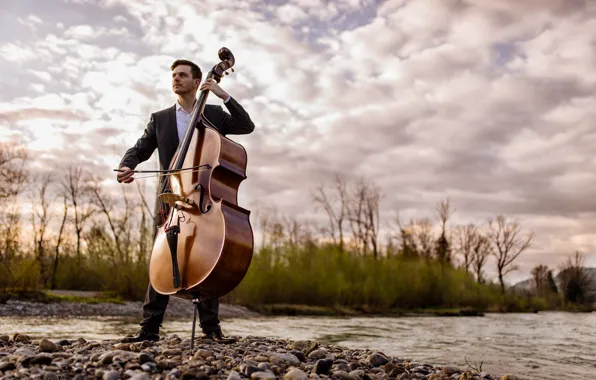 Music, people, Kontrabass