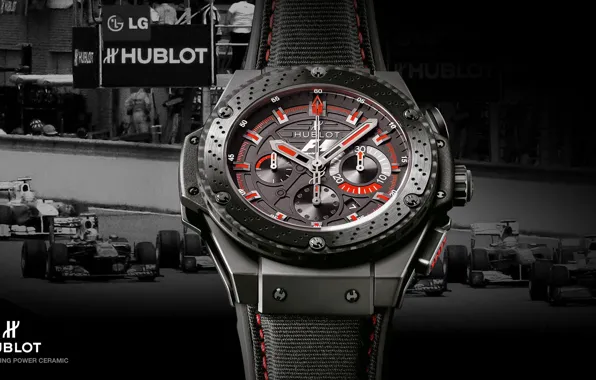Picture watch, watch, hublot