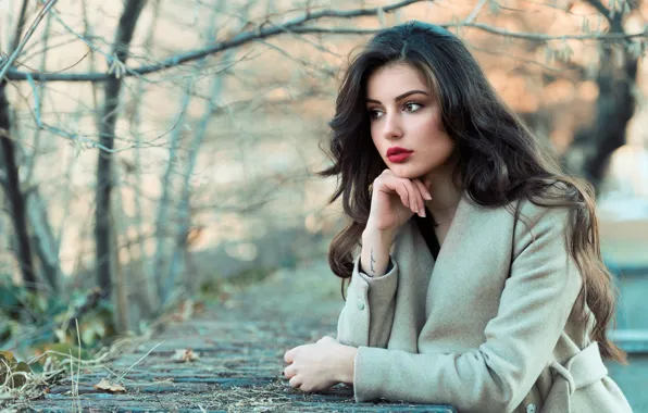 Face, model, beauty, Ester