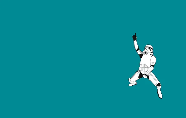 Minimalism, star wars, Attack