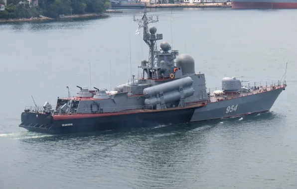 Picture large, boat, rocket, Navy, Ivanovets
