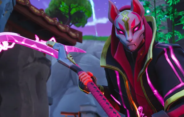 Picture mask, staff, Fortnite