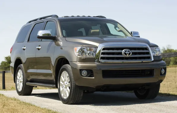 SUV, toyota, platinum, sequoia, the superavto
