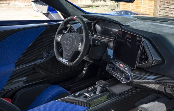 Zenvo, car interior, Zenvo TSR-S