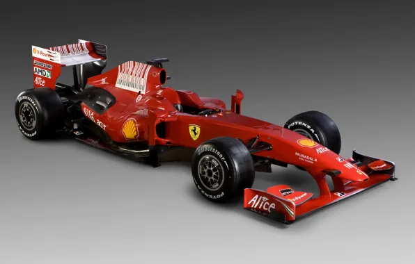 The car, Formula 1, Ferrari F60
