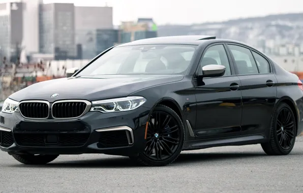 The city, black, home, BMW, BMW, Playground, M550i, BMW M550i