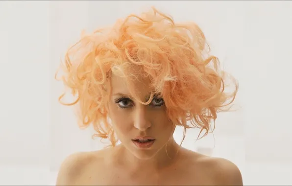 Music, girls, Lady Gaga, portrait, features