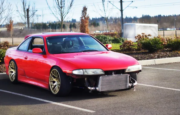 Silvia, Nissan, S14, Stance, Low, XXR, BellyScrappers, Zenki