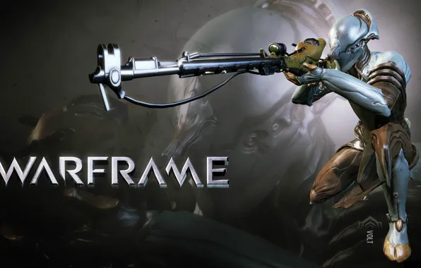 Weapons, being, silhouette, soldiers, trunk, gun, armor, cyborg