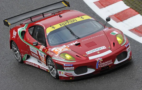 Track, F430, Ferrari, red, red, track, Ferrari