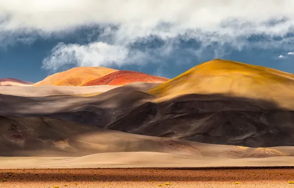 Picture the sky, mountains, nature