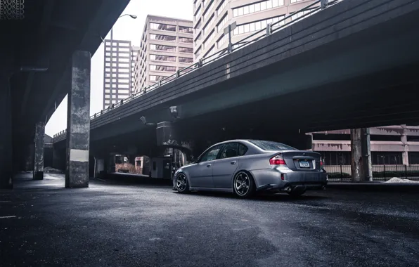 Bridge, Subaru, rear view, Subaru, Legacy, legacy