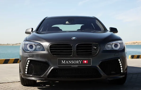 Auto, lights, tuning, BMW, the front, 7 Series, Mansory, Mansory