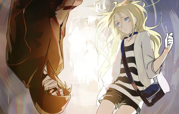 Picture girl, art, guy, Angel bloodshed, Satsuriku no Tenshi
