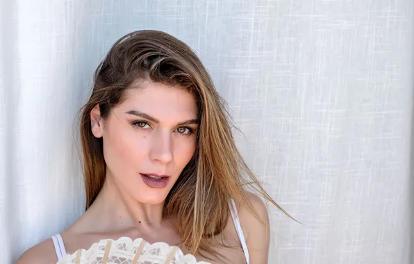 Short hair, model, brunette, gorgeous, photoshoot, posing, closeup, beautiful face