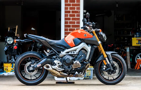 Design, background, motorcycle, Yamaha