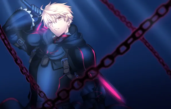 Anime, art, character, the saber, Fate Grand Order