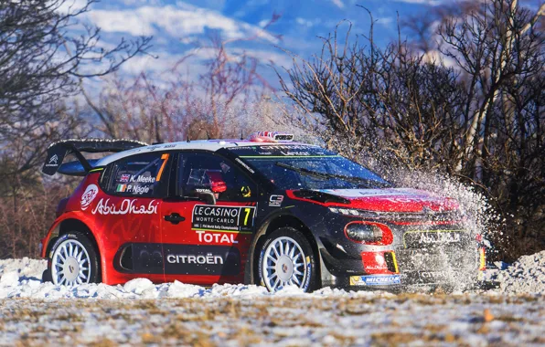 Winter, Auto, Snow, Sport, Machine, Race, Citroen, Citroen