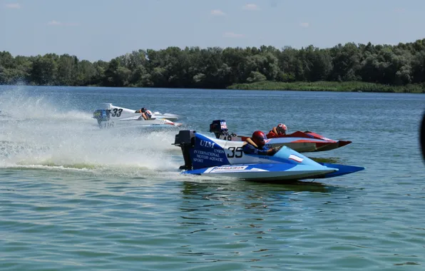 Speed, boats, race