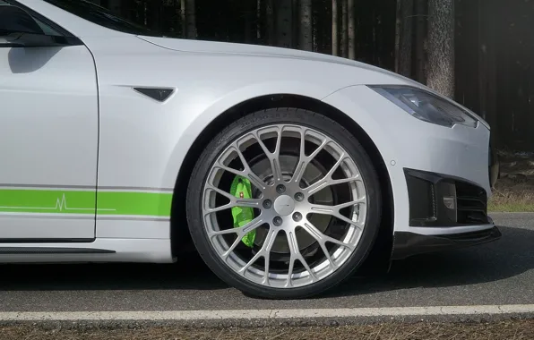 Wheel, Tesla, Mansory, Model S, 2016