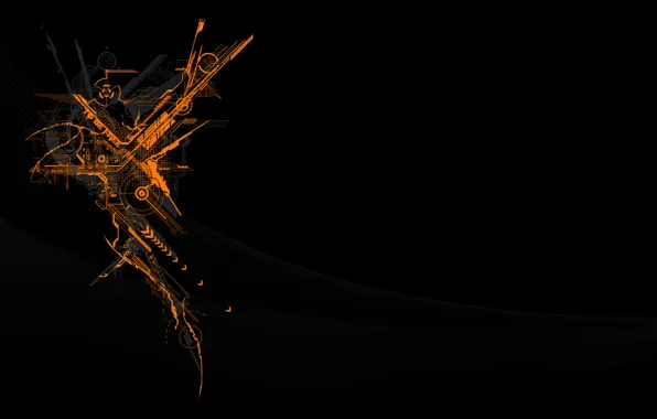Line, abstraction, mechanism, minimalism