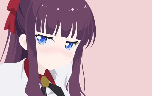 Look, girl, background, New Game!