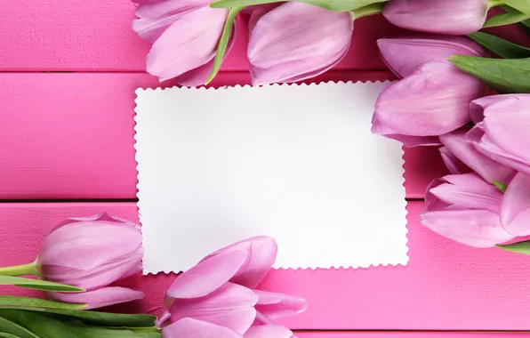 Picture flowers, bouquet, tulips, pink, wood, pink, flowers, beautiful