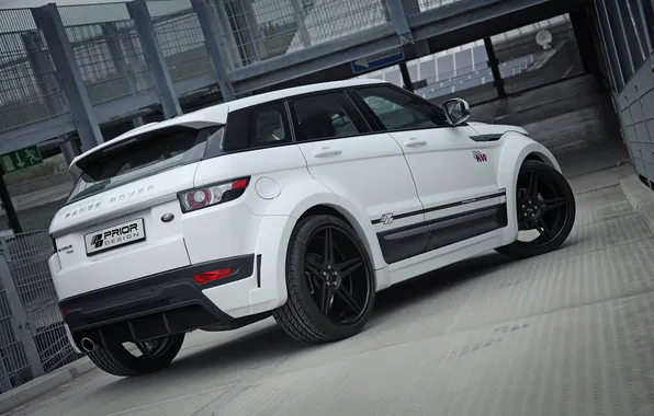 Car, white, Land Rover, Range Rover, tuning, Evoque, Prior-Design, PD650