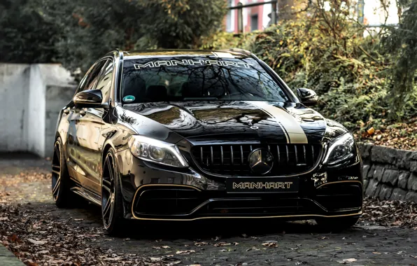 Mercedes-Benz, Mercedes, Front, Black, Tuning, Manhart, S205, CR700