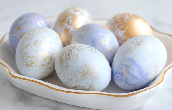 Holiday, eggs, spring, Easter, eggs, AI art, neural network