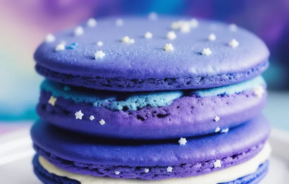 Purple, space, blue, figure, food, space, space, dessert