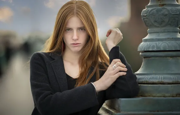 Picture girl, portrait, Lena