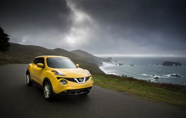 Photo, Yellow, Nissan, Car, Juke, 2015