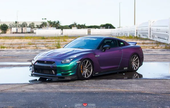 GTR, Nissan, Forged, Vossen, VPS-307