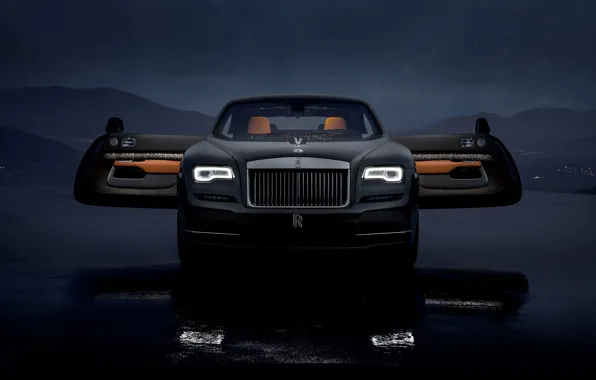 Rolls-Royce, front view, 2018, Wraith, Luminary Collection