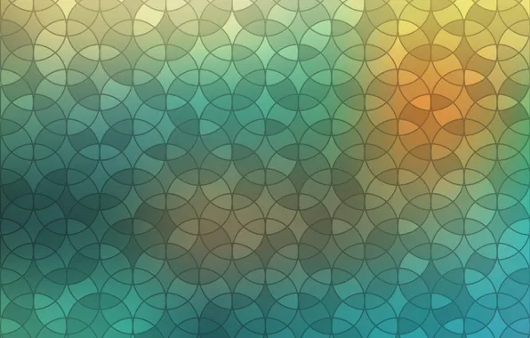 Picture circles, abstraction, abstract, geometry, design, background, blur, color