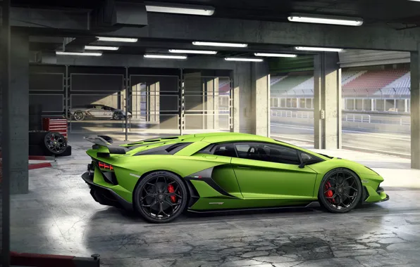Lamborghini, supercar, 2018, Aventador, SVJ, racing Boxing, Aventador SVJ, The CONDOMINIUM 63