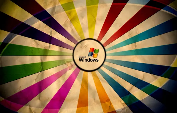 Color, colors, Microsoft Windows, wrinkled paper