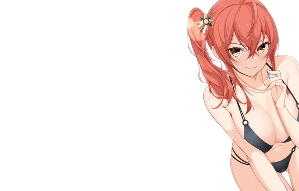 Kawaii, girl, hot, sexy, red hair, boobs, anime, pretty